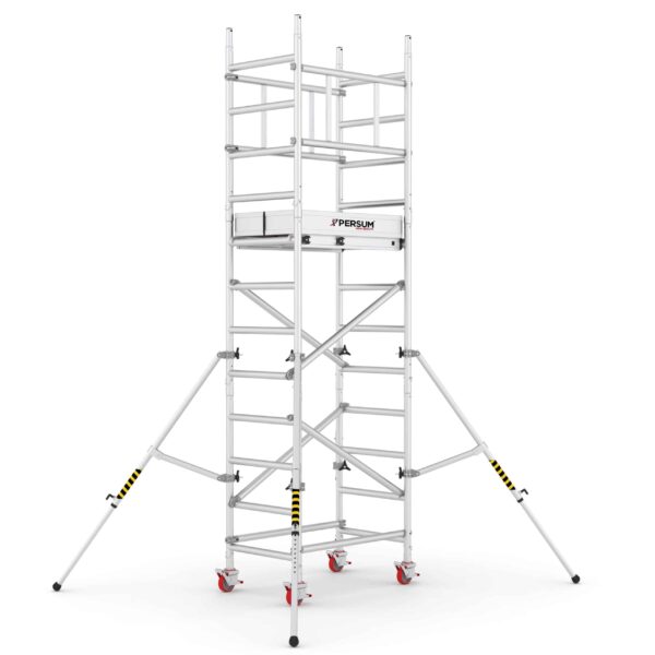 Andaime de Alumínio PERSUM Solo Tower Mini 3,20-6,80m