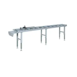 Mesa de Rolos de Entrada POWERED 2M Ø60x450mm 1200kg