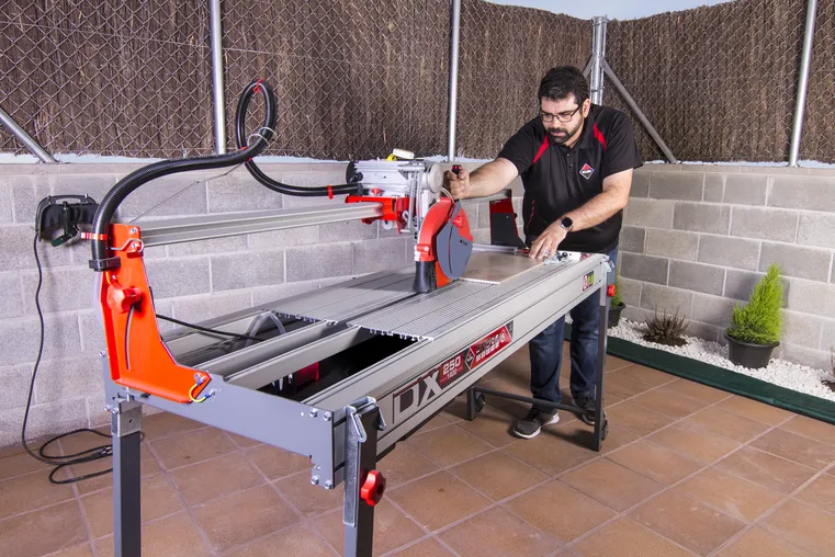 Cortador Elétrico de Azulejos RUBI DX-250 Plus 1000 120V 2 CV 145 mm