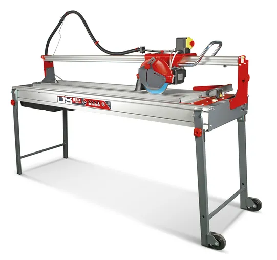 Cortador Eléctrico de Ladrilhos e Azulejos RUBI DS-250 1000 120V-60Hz 3 Cv 51 mm