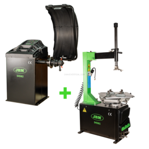 Equilibradora de Rodas e Desmontadora Semiautomática JBM