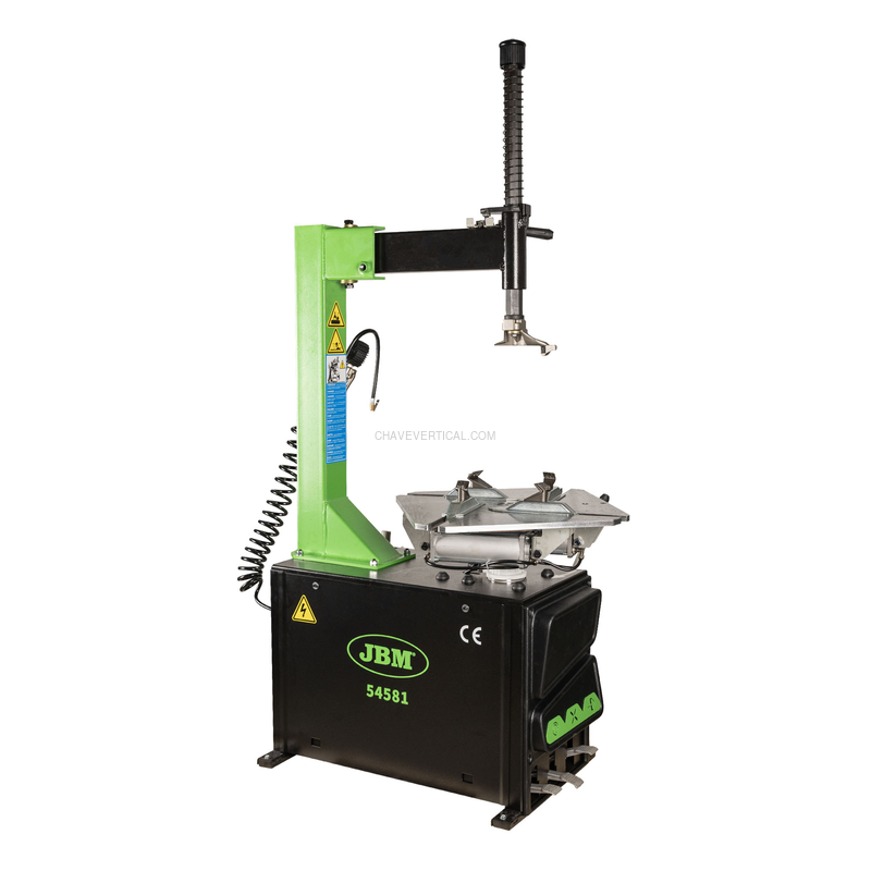 54582 Equilibradora Digital de Rodas + 54581 Máquina de Montar e Desmontar Semiautomática JBM
