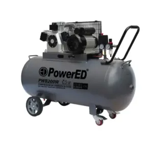 Compressor de Correias POWERED PWB200W 3.5 HP 200 L 10 bar