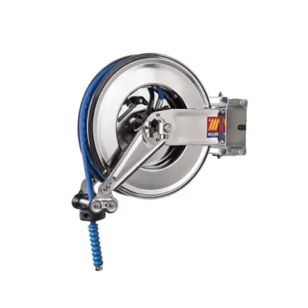Enrolador de Mangueira MECLUBE SX-460 18 m 3/8" 200 bar Inox 304