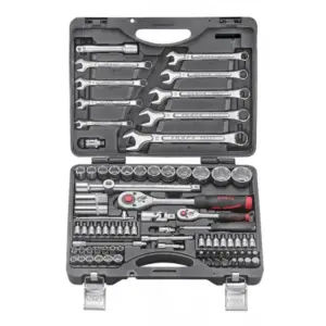 Mala com Ferramentas FORCE 82 Peças 1/4″ – 1/2″