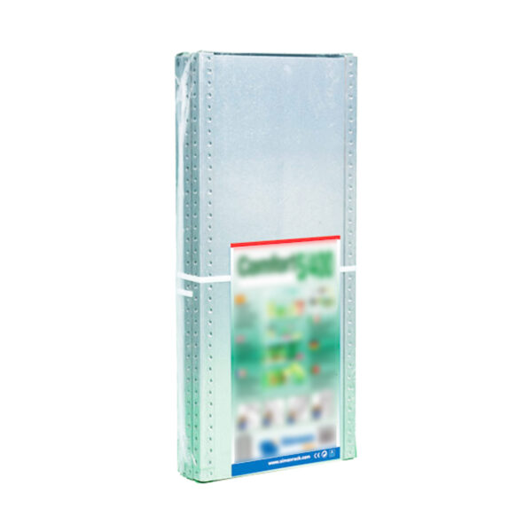 Estante Metálica COMFORT PLUS 6/400 Branco - 2000 x 1000 x 400 mm