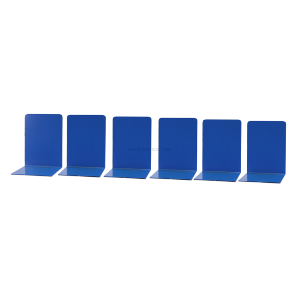 Acessório para Arquivo Apara-Livros 6UND METÁLICO 160X120X120 AZUL