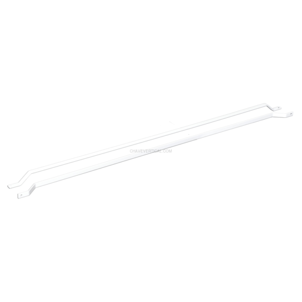 Acessório para Arquivo Varões Suspensos (2 UND) 1200 mm 330 A4 Branco - 1200 x 55 x 65 mm