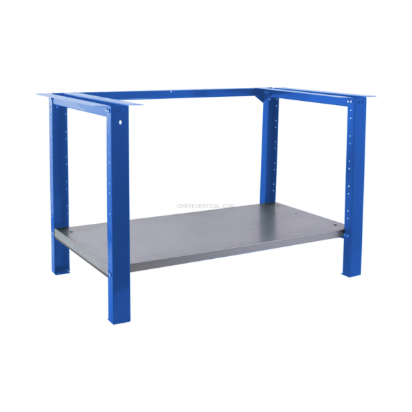 Acessório para Bancada de Trabalho Estrutura BT6 PRO 830X1378X730 AZUL