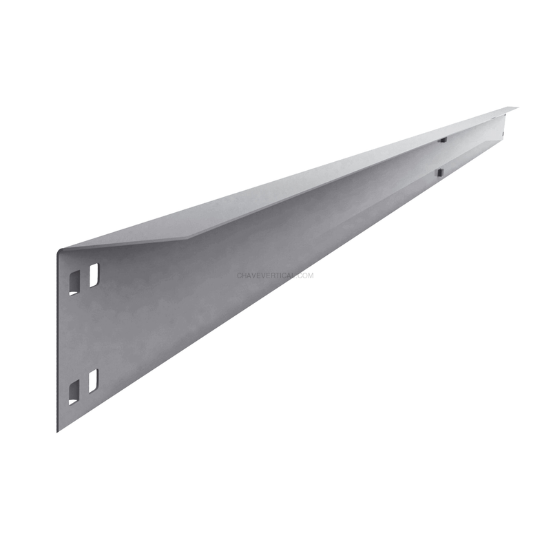 Acessório para Bancada de Trabalho LARGUERO TALLER L95 1500 Cinzento - 1500 x 69 x 30 mm