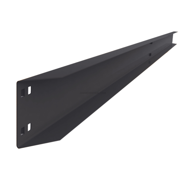 Acessório para Bancada de Trabalho LARGUERO TALLER U122 1500 Antracite - 1500 x 69 x 30 mm
