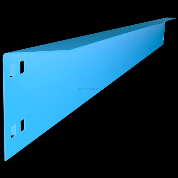 Acessório para Bancada de Trabalho Painel de Fundo de Oficina L95 300 Laranja - 300 x 69 x 30 mm
