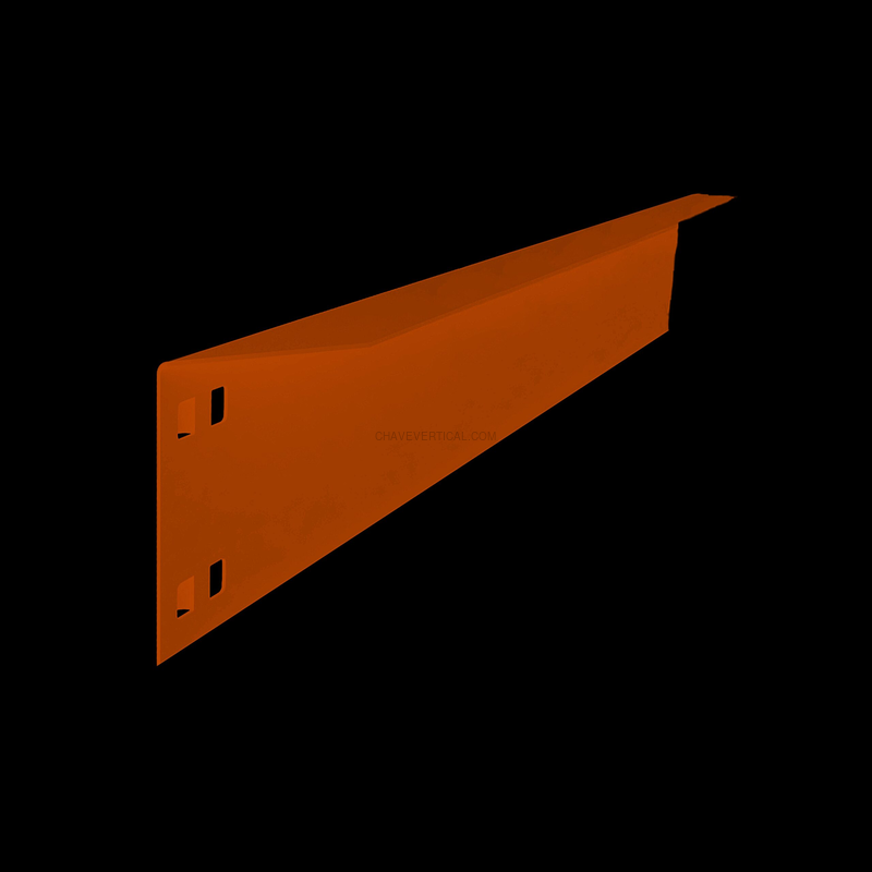Acessório para Bancada de Trabalho Painel de Fundo de Oficina L95 600 AZUL - 600 x 69 x 30 mm