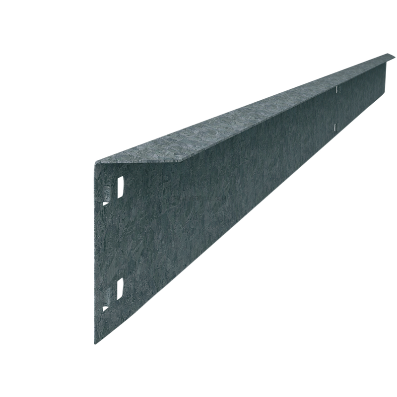 Acessório para Bancada de Trabalho Painel de Fundo de Oficina L95 600 Galvanizado - 600 x 69 x 30 mm