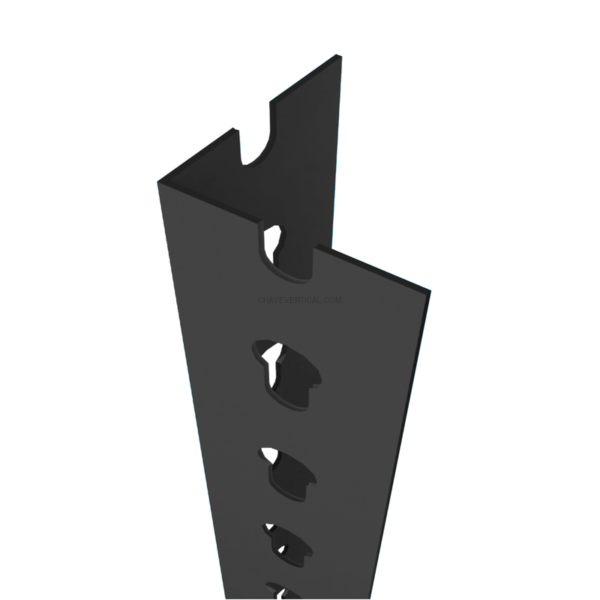 Acessório para Bancada de Trabalho PERFIL STALLER P/50 2500 Antracite - 2500 x 48,5 x 48,5 mm