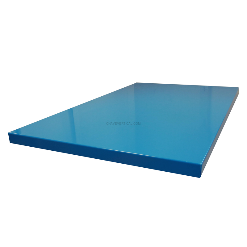 Acessório para Bancada de Trabalho Tampo de Bancada BT6 PRO METAL 1200X735 mm AZUL - 45 x 1200 x 735 mm