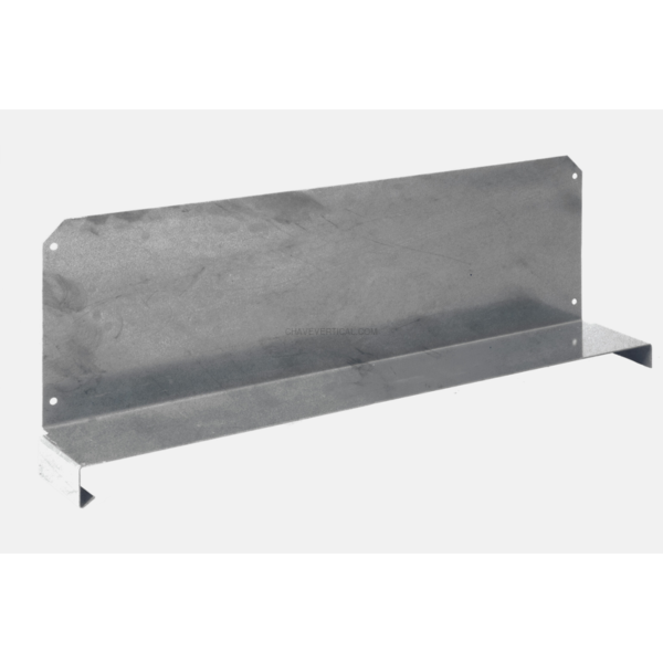 Acessório para Sistema de Arrumação Divisória PESTAÑA 600X200 Galvanizado - 200 x 600 mm