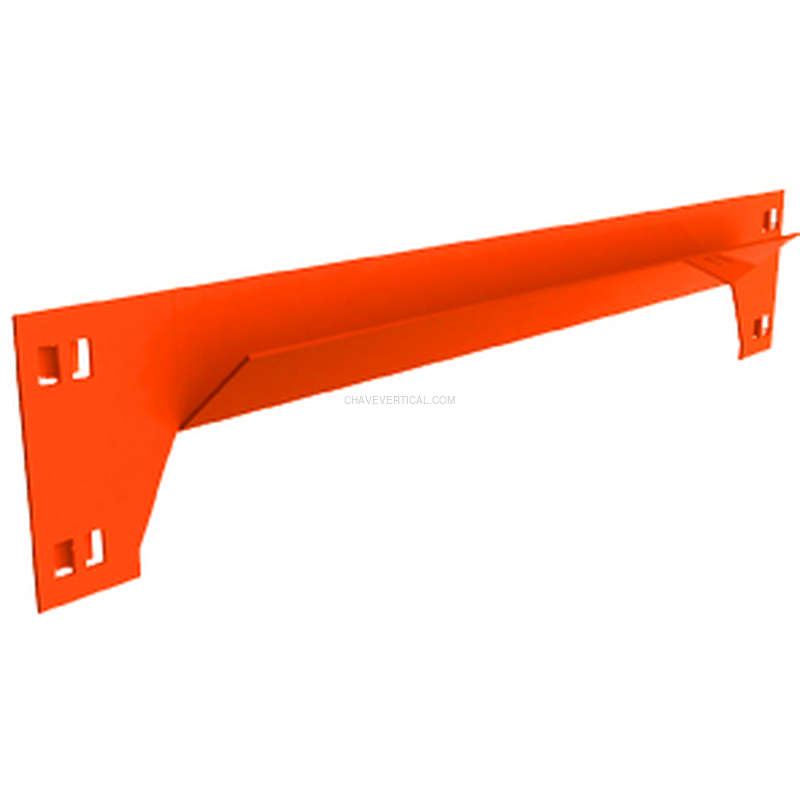 Acessório para Sistema de Arrumação LARGUERO SCLICK 400 Laranja - 400 x 57 x 32 mm