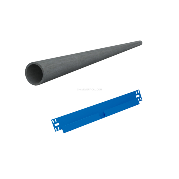 Acessório para Sistema de Arrumação PACK 2 COLG.BARRA SCLICK AZUL + BARRA 1200 mm - 1200 x 75 x 65 mm
