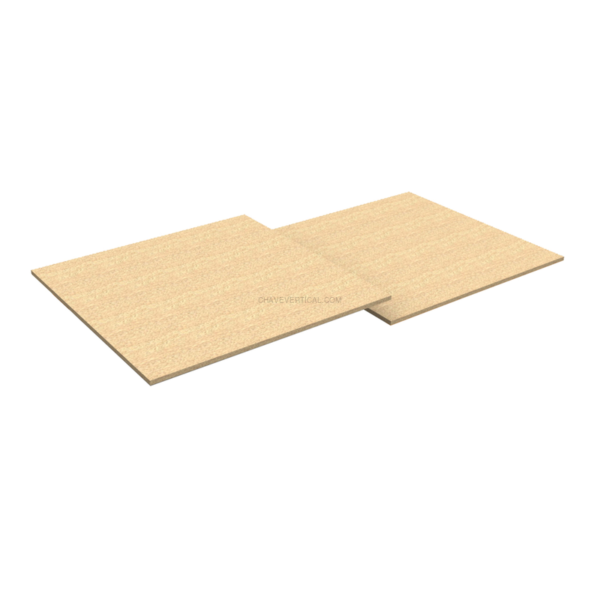 Acessório para Sistema de Arrumação PACK AGL. 25X2190X800 mm (1095MM + 1095MM)