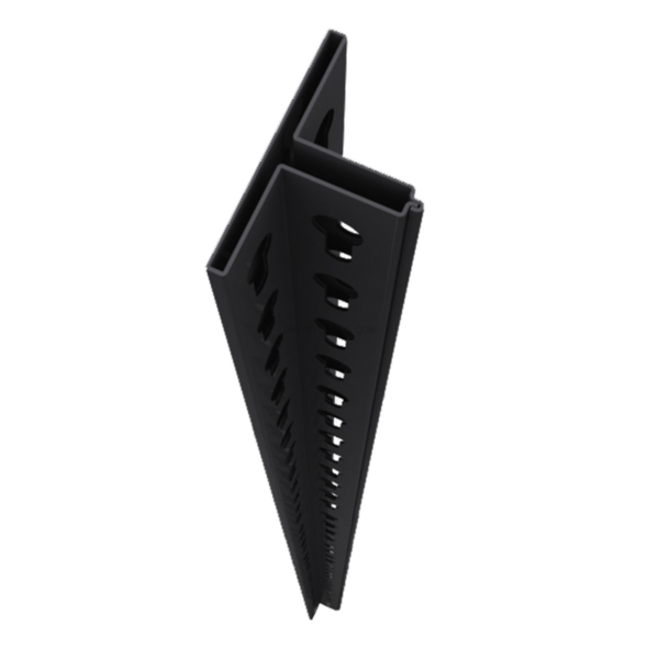 Acessório para Sistema de Arrumação PERFIL OFFICLICK 1000 Antracite - 1000 x 62 x 31 mm