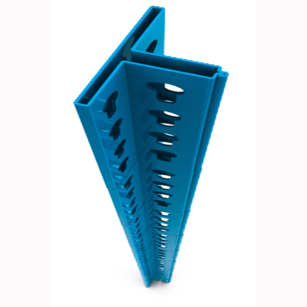 Acessório para Sistema de Arrumação PERFIL OFFICLICK 1500 AZUL - 1500 x 62 x 31 mm