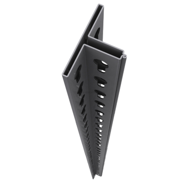 Acessório para Sistema de Arrumação PERFIL OFFICLICK 1500 Cinzento - 1500 x 62 x 31 mm