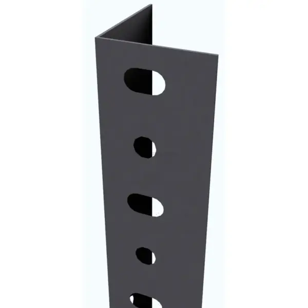Acessório para Sistema de Arrumação PERFIL SCLASSIC P/40 2000 Cinzento - 2000 x 39 x 39 mm