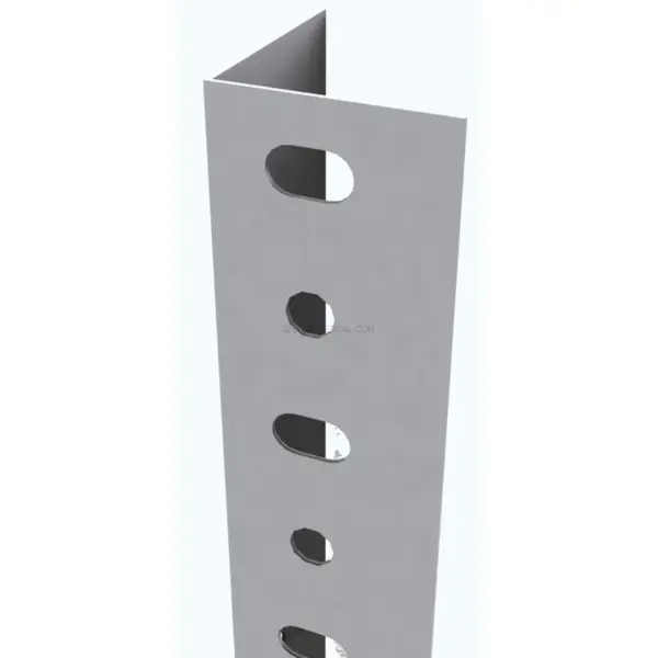 Acessório para Sistema de Arrumação PERFIL SCLASSIC P/40 2500 Branco - 2500 x 39 x 39 mm