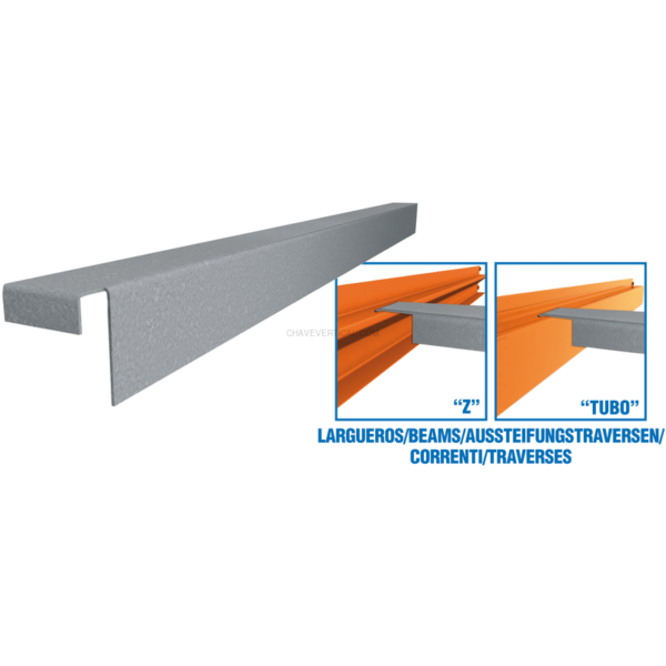 Acessório para Sistema de Arrumação Reforço STITAN 600 Galvanizado