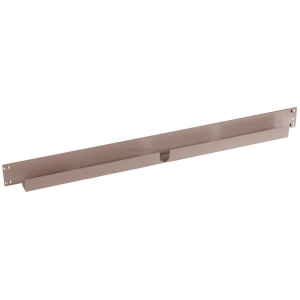 Acessório para Sistema de Arrumação Suporte (2 UND) 1 BARRA 300 mm Cinzento - 300 x 65 x 30 mm