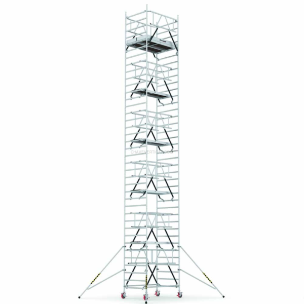 Andaime Altezza Top L PERSUM 120×180 CM Altura de Trabalho 12,70 M