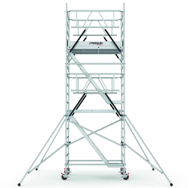 Andaime Altezza Top LE PERSUM 120×180 CM Altura de Trabalho 6,40 M