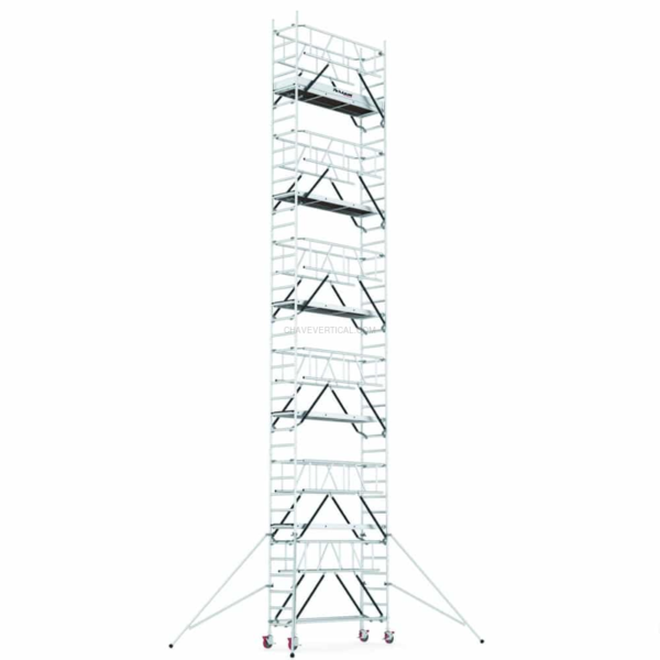 Andaime Altezza Top S PERSUM 60×300 CM Altura de Trabalho 12,70 M