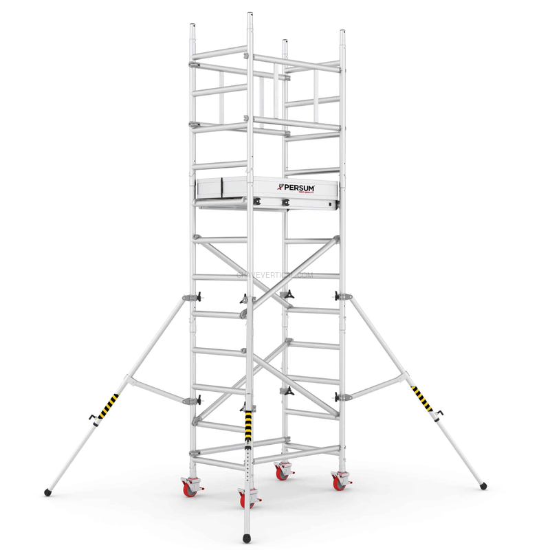 Andaime Solo Tower Mini PERSUM Altura de Trabalho 6,86 M