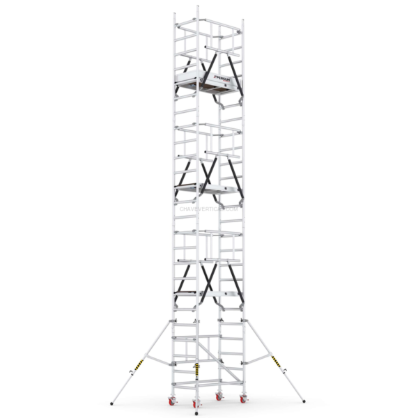 Andaime Solo Tower PERSUM Altura de Trabalho 8,50 M