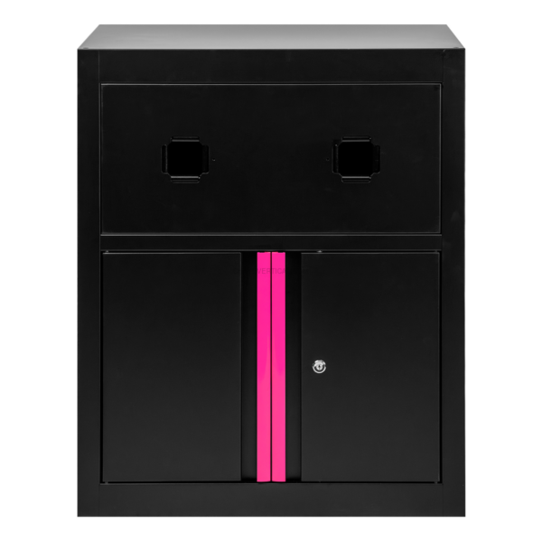 Armário com Carretéis de Ar Comprimido e Elétricos – Rosa JBM