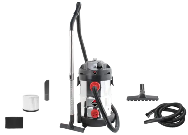 Aspirador de sólidos e líquidos RUBI AS-30 PRO 210-240V 50-60Hz 1400W 30L