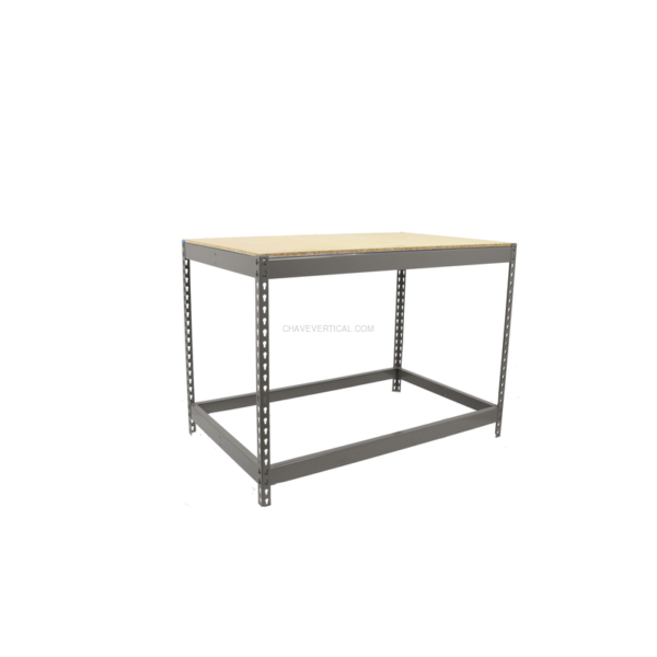 Bancada de Trabalho SIMONWORK BASIC 1 901560-1 Cinzento/Madeira - 900 x 1500 x 600 mm