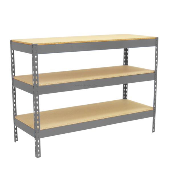 Bancada de Trabalho SIMONWORK BASIC 3 901245-3 Cinzento/Madeira - 900 x 1200 x 450 mm