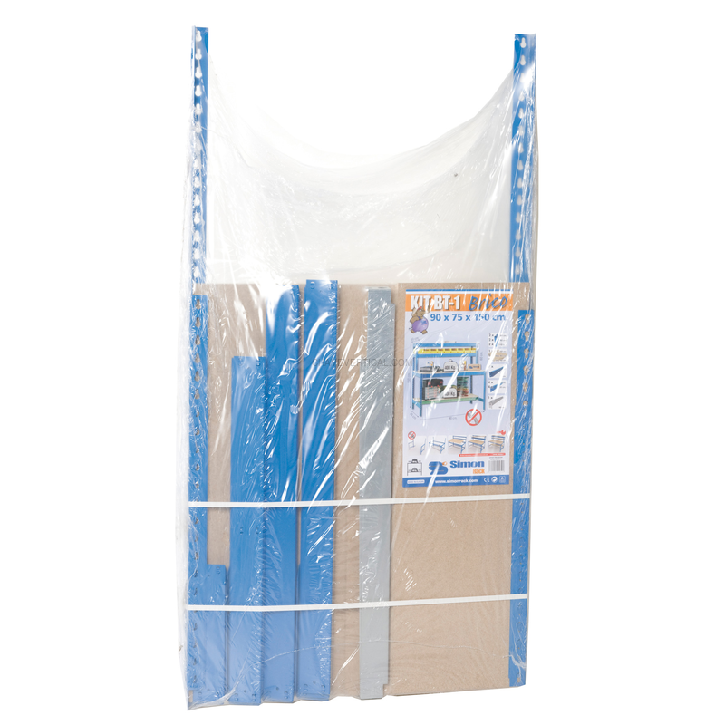 Bancada de Trabalho SIMONWORK BT1 900 AZUL/Madeira - 1445 x 910 x 610 mm