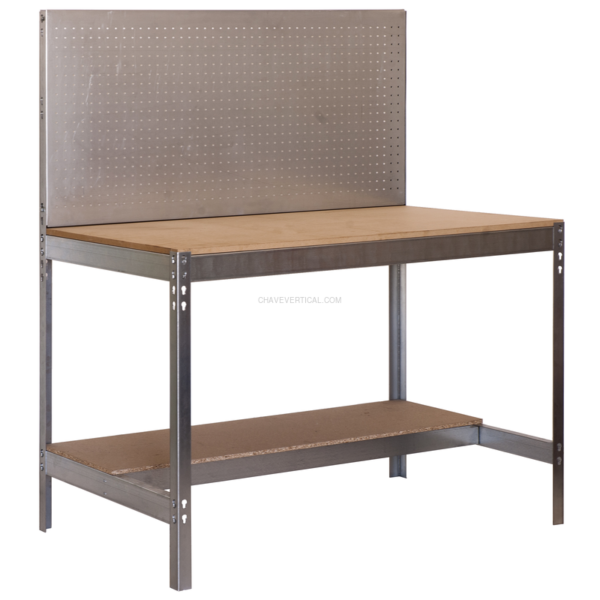 Bancada de Trabalho SIMONWORK BT2 900 Galvanizado/Madeira - 1445 x 910 x 610 mm