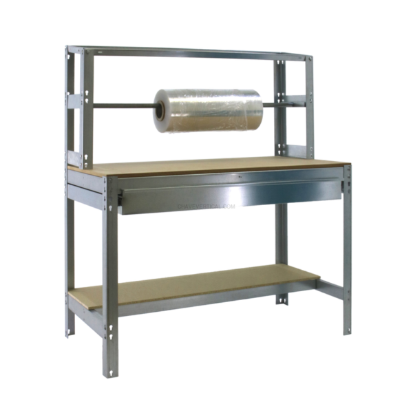 Bancada de Trabalho SIMONWORK BT4 BOX 1200 Galvanizado/Madeira - 1445 x 1210 x 760 mm