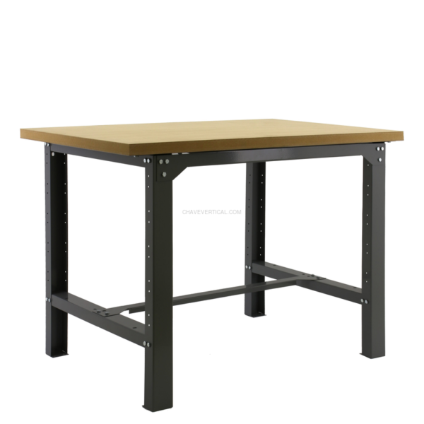 Bancada de Trabalho SIMONWORK BT6 MDF 1200X750 Antracite/Madeira - 865 x 1200 x 750 mm
