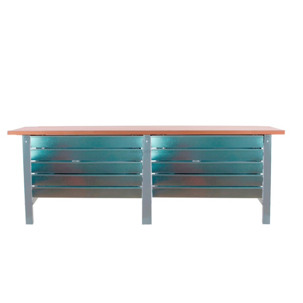 Bancada de Trabalho SIMONWORK BT6 MDF TANDEM 10BOX 2100 Cinzento/Madeira - 865 x 2100 x 750 mm