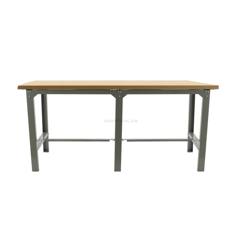 Bancada de Trabalho SIMONWORK BT6 MDF TANDEM 2100 Cinzento/Madeira - 865 x 2100 x 750 mm