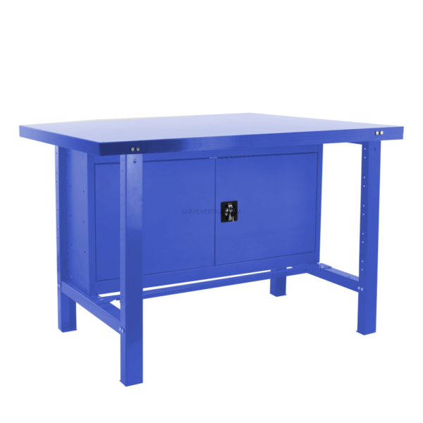 Bancada de Trabalho SIMONWORK BT6 METAL CABINET 1200 AZUL - 830 x 1200 x 730 mm