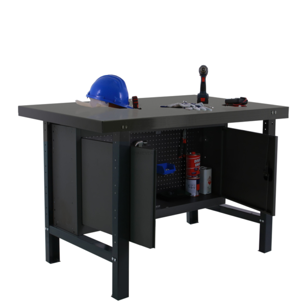 Bancada de Trabalho SIMONWORK BT6 METAL CABINET 1500 Antracite - 830 x 1500 x 730 mm