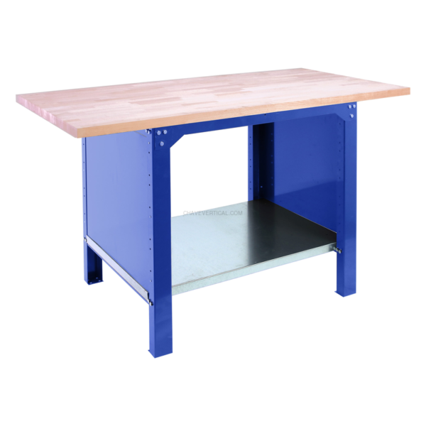Bancada de Trabalho SIMONWORK BT6 PRO LAMINATE 1800 AZUL/HAYA - 865 x 1800 x 750 mm