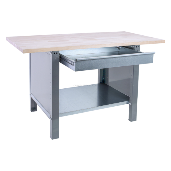 Bancada de Trabalho SIMONWORK BT6 PRO LAMINATE 1BOX 1200 Cinzento/HAYA - 865 x 1200 x 750 mm